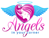 angels in your corner wigs boise logo