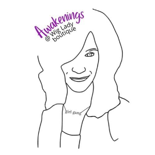 Awakenings wig Louisville logo