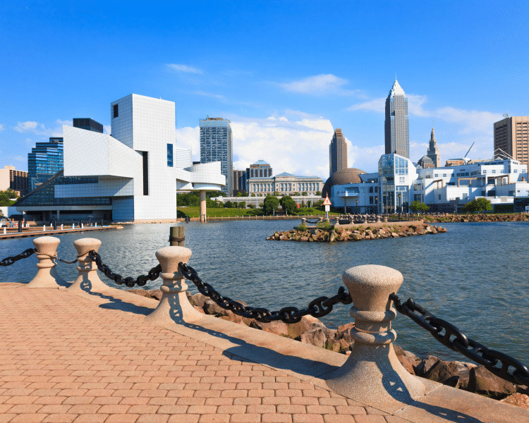 Cleveland skyline