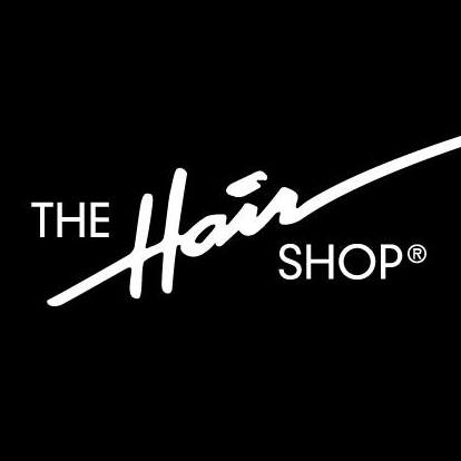 The hair shop anaheim logo