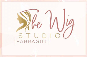 The wig studio Knoxville logo