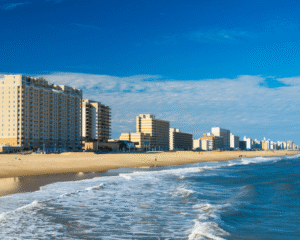 Virginia beach skyline
