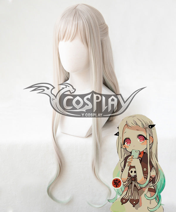 Nene Yashiro Cosplay Wig - Jibaku Shounen Hanako-kun White Costume Wig