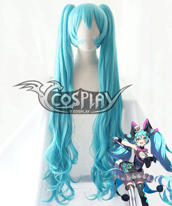 Vocaloid Hatsune Miku Cosplay Wig - Blue