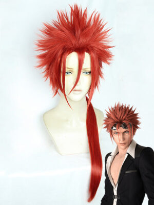 1_b05586d3-b407-4489-921b-6f3a3583653a Final Fantasy VII Reno Cosplay Wig - FF7 Costume Wig - Red