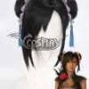 Tifa Lockhart Cheongsam Cosplay Wig - Final Fantasy VII Remake FF7 Costume Wig - Black