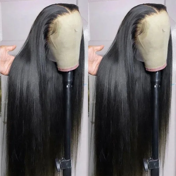 28-30-Inch-Straight-Lace-Front-Wig-13x6-Hd-Lace-Frontal-Wig-Transparent-Lace-Wigs-Glueless_jpg_Q90_jpg 40 Inches HD Lace Straight Brazilian Wig -100% Virgin Human Hair- 13 x 6 Lace Front Wig HLS01 - 40 inch 200% / Large