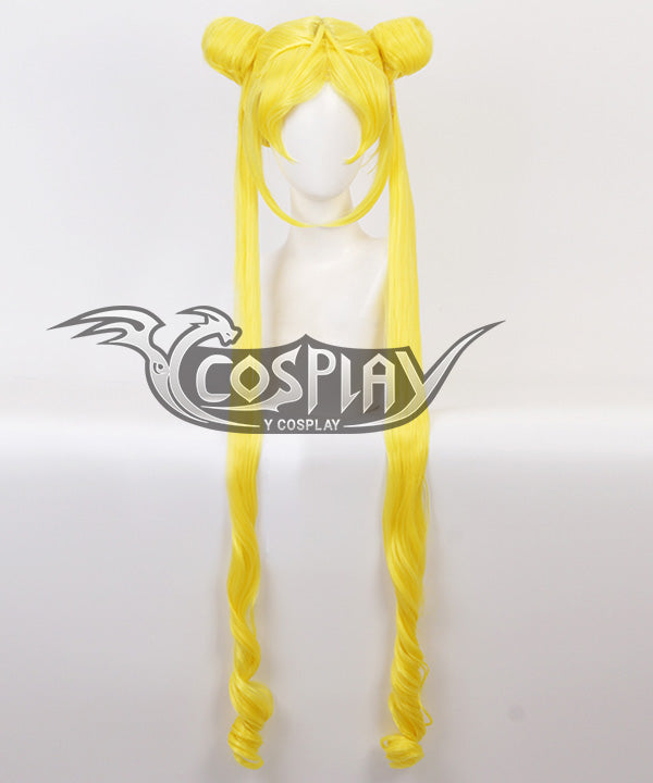 Tsukino Usagi Princess Serenity Cosplay Wig - Sailor Moon Costume Wig - Golden