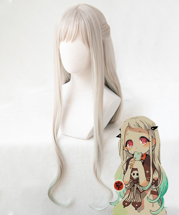 Nene Yashiro Cosplay Wig - Jibaku Shounen Hanako-kun White Costume Wig