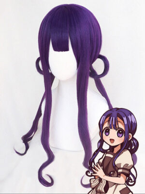 2_944a2228-9bc1-4e85-b493-19991a899baa Akane Aoi Cosplay Wig - Jibaku Shounen Hanako-Kun Costume Wig - Purple - Toilet-bound Hanako-kun