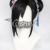 Tifa Lockhart Cheongsam Cosplay Wig - Final Fantasy VII Remake FF7 Costume Wig - Black