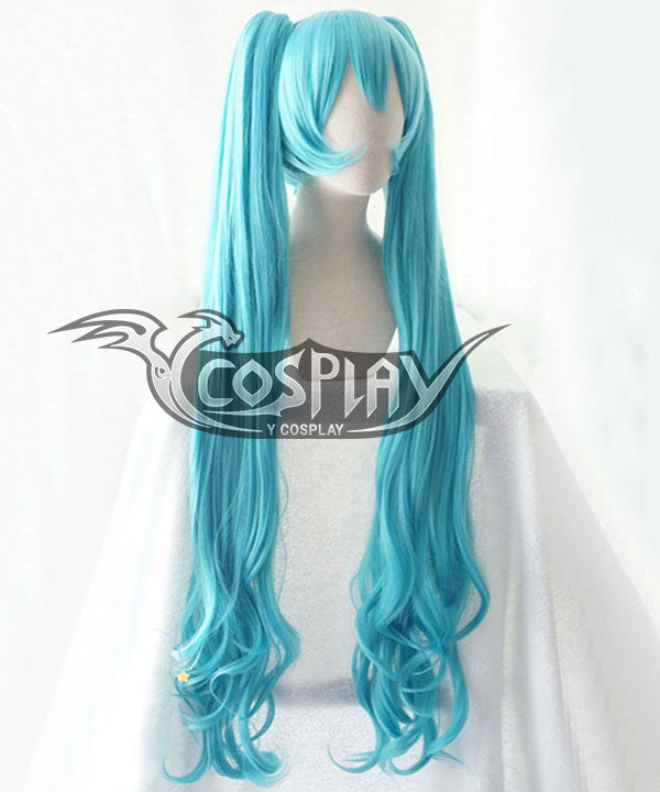 Vocaloid Hatsune Miku Cosplay Wig - Blue