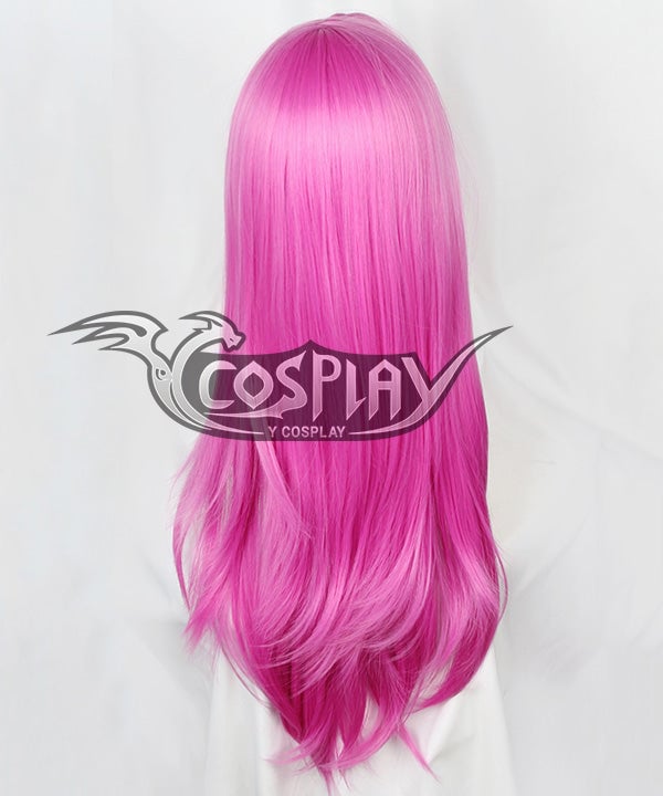 Golden Wind Diavolo Cosplay Wig - JOJO's Bizarre Adventure Costume Wig - Deep Pink