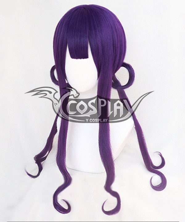Akane Aoi Cosplay Wig - Jibaku Shounen Hanako-Kun Costume Wig - Purple - Toilet-bound Hanako-kun