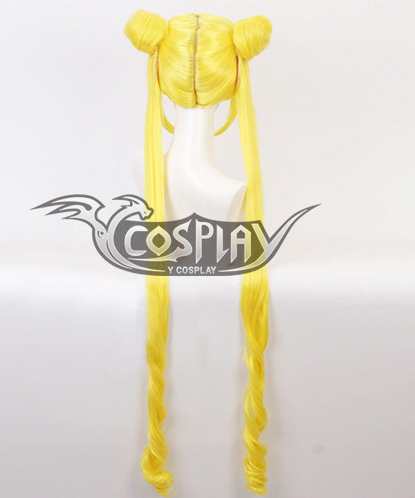 Tsukino Usagi Princess Serenity Cosplay Wig - Sailor Moon Costume Wig - Golden