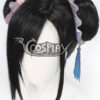 Tifa Lockhart Cheongsam Cosplay Wig - Final Fantasy VII Remake FF7 Costume Wig - Black