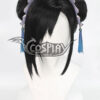 Tifa Lockhart Cheongsam Cosplay Wig - Final Fantasy VII Remake FF7 Costume Wig - Black