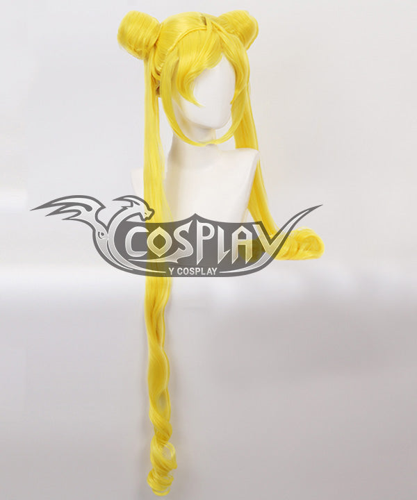 Tsukino Usagi Princess Serenity Cosplay Wig - Sailor Moon Costume Wig - Golden