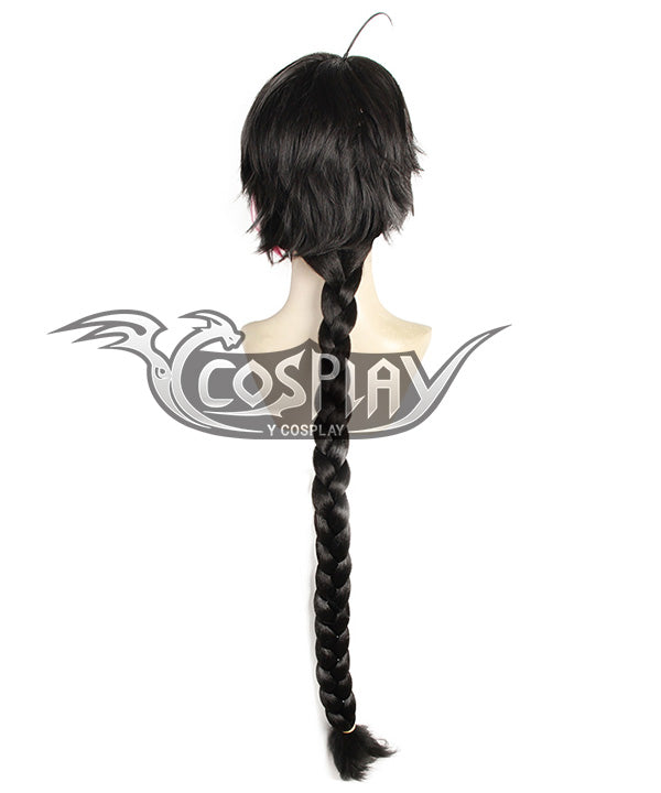 Lie Ren Cosplay Wig - RWBY Volume 7 Costume Wig - Black Purple