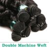 10A Grade Funmi Loose Wave 4 Bundles With 13x4 Lace Frontal Brazilian Virgin Hair - 40 40 40 40 +18 / 13x4 Lace