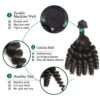10A Grade Funmi Loose Wave 4 Bundles With 13x4 Lace Frontal Brazilian Virgin Hair - 40 40 40 40 +18 / 13x4 Lace