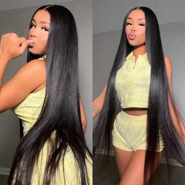 Melodie-30-40-Inch-Straight-Lace-Front-Human-Hair-Wigs-13x4-Frontal-Wig-13X6-For-Black_jpg_Q90_jpg 40 Inches HD Lace Straight Brazilian Wig -100% Virgin Human Hair- 13 x 6 Lace Front Wig HLS01 - 40 inch 200% / Large