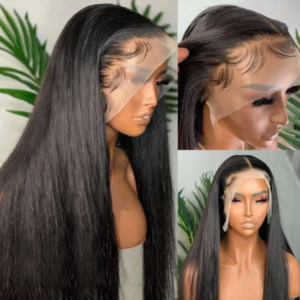 Melodie-30-40-Inch-Straight-Lace-Front-Human-Hair-Wigs-13x4-Frontal-Wig-13X6-For-Black_jpg_Q90_jpg 40 Inches HD Lace Straight Brazilian Wig -100% Virgin Human Hair- 13 x 6 Lace Front Wig HLS01 - 40 inch 200% / Large