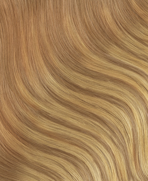 tape-in hair extensions #16-28 blonde balayage. - 20"/50g / Invisible