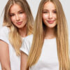 tape-in hair extensions #16-28 blonde balayage. - 20"/50g / Invisible
