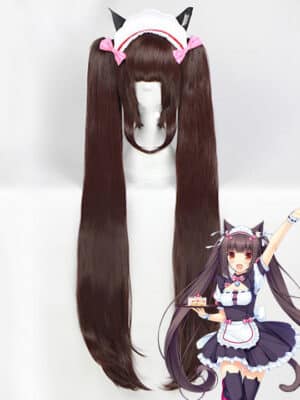 1_32e7c587-e7ac-4a09-8ee3-bbb01b843bc7 Nekopara Cosplay Wig - Chocola Anime Costume Wig - Brown