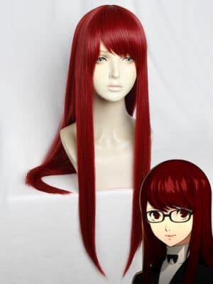 1_49722ba0-cb16-4c9f-bad4-7004a1273fe4 Persona 5 Cosplay Wig - the Royal Sumire Yoshizawa Costume Wig - Red