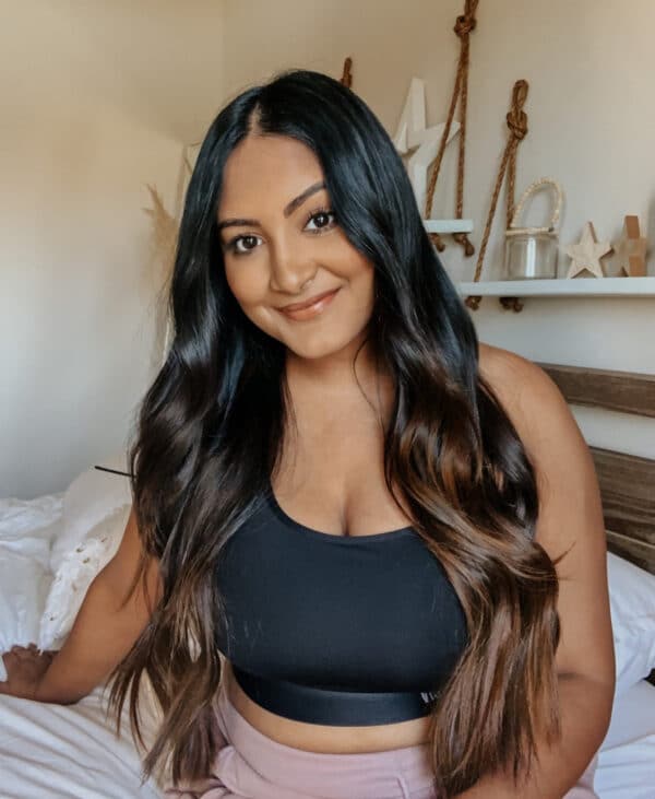 clip-in hair extensions #1b-2-4 dark ombre. - 28" / Extra Volume