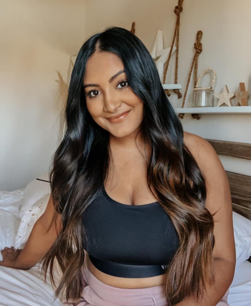 clip-in hair extensions #1b-2-4 dark ombre. - 24" / Classic