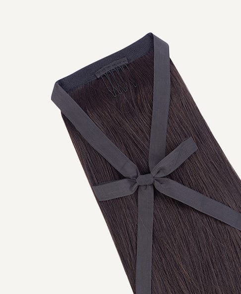 ponytail - #1b natural black. - 14 inches