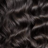 half up/half down #1b natural black. - 20"