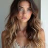 tape-in hair extensions #6-16 caramel balayage. - 24"/70g / Invisible