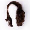 DSC00155-wig bouncy curls human wig - 12" rooted brown.