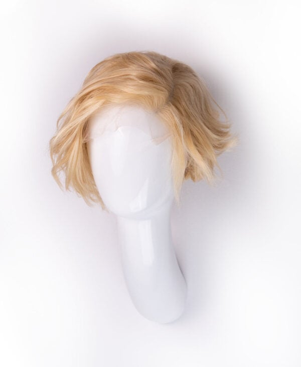 DSC00177-wig asymmetric wedge human wig - 6" light blonde.