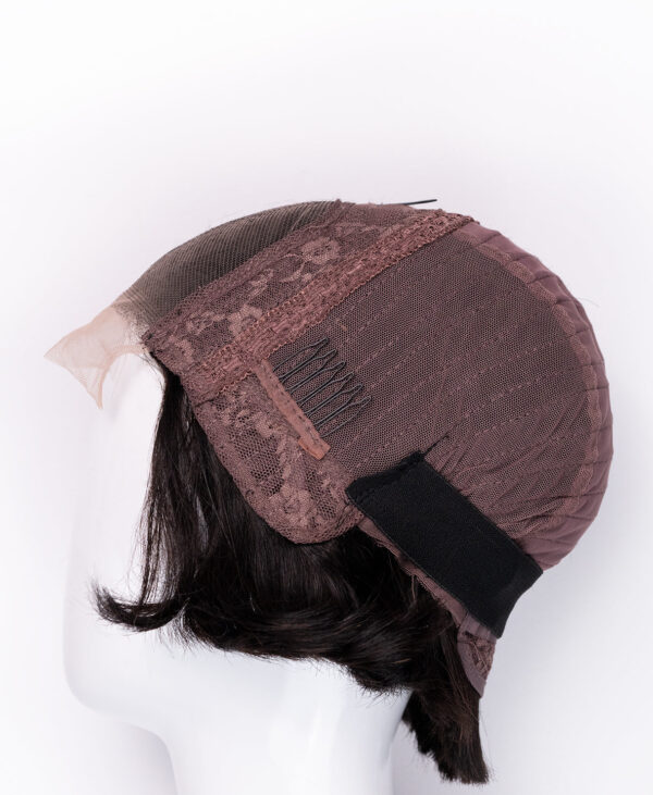 DSC01138-wig bouncy wedge human wig - 6" dark brown.