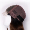 DSC01148-wig front lace human wig - 10" rooted brown bouncy curls.
