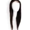 front lace human wig wavy 4x4 - 20" natural black