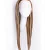 front lace human wig - 20" blonde highlights.