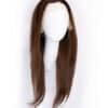 DSC01752-a front lace human wig - 20" rooted brown.
