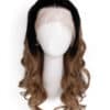 DSC02280-a front lace human wig - 18" rooted caramel bouncy curls.