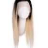 DSC02293-a front lace human wig - 16" rooted platinum blonde.