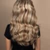 DSC02913-a front lace human wig - 20" ash blonde highlights.
