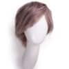 DSC03575-a wedge cut human wig - 8" silver.