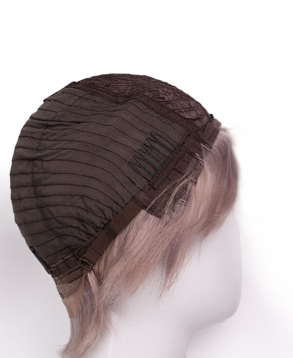 DSC03604-b wedge cut human wig - 8" silver.