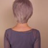 DSC03640-a wedge cut human wig - 8" silver.