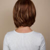 DSC03695-b 3x1 front lace bob with side part - 10" bronde highlights.